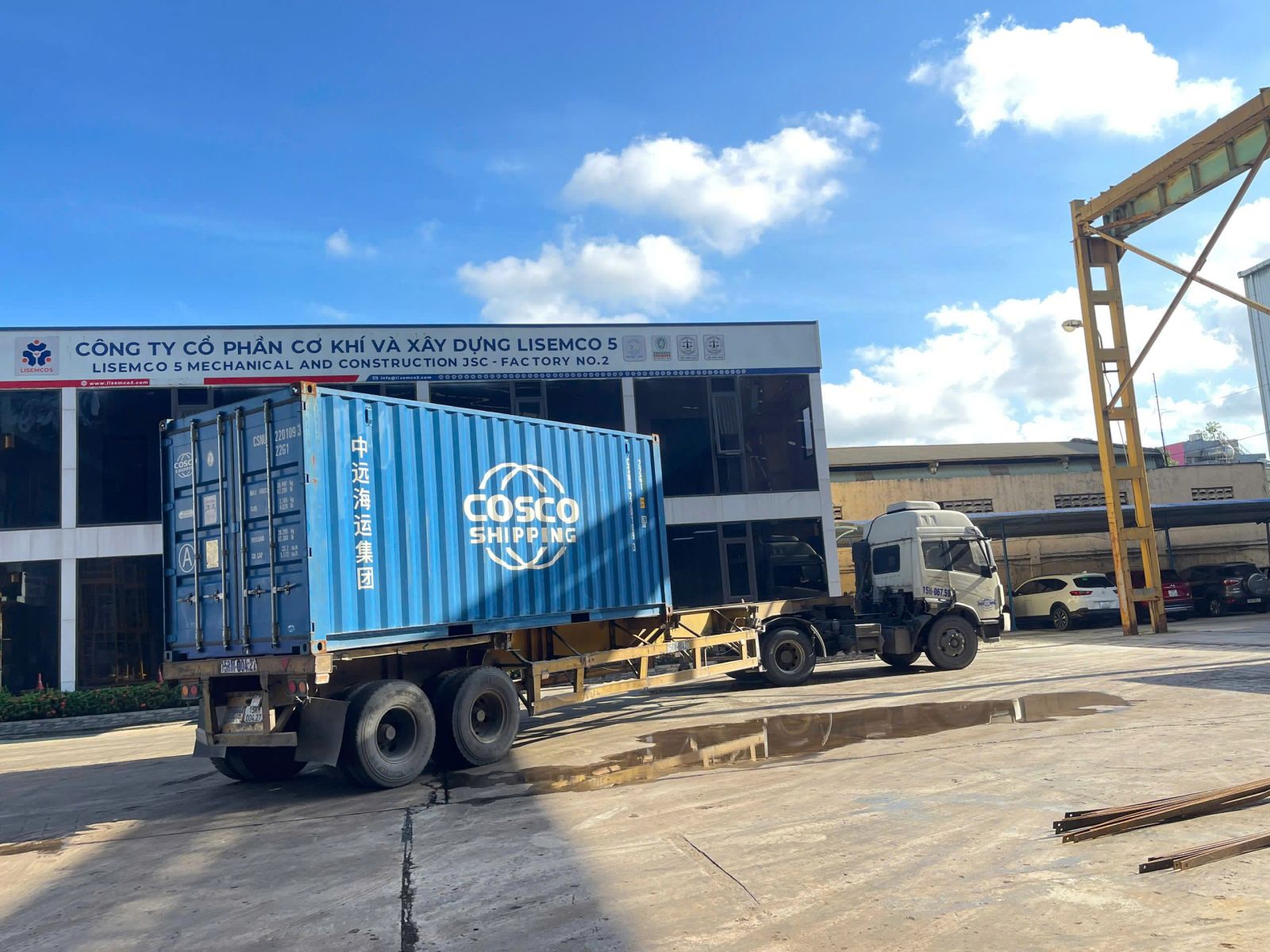 GIAO HÀNG DỰ ÁN GIA CÔNG VÀ CUNG CẤP HỆ THỐNG ỐNG CỨU HỎA, GIÁ ĐỠ ỐNG CHO KHÁCH HÀNG