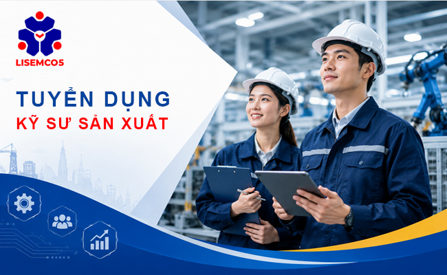 Lisemco 5 Company is recruiting production engineers
